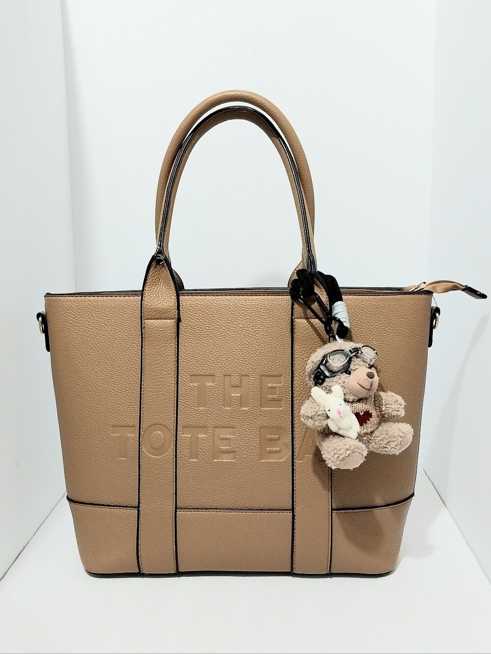 Tote Bag With Teddy Charm & Matching Wallet - Picture 9 of 9